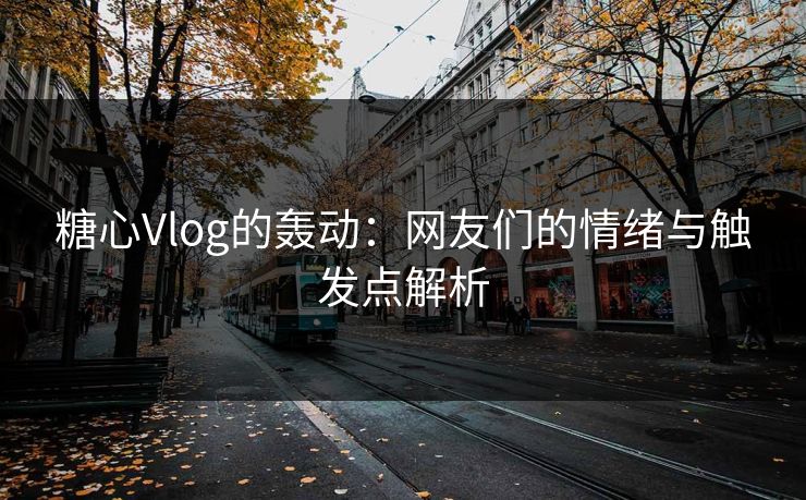 糖心Vlog的轰动：网友们的情绪与触发点解析